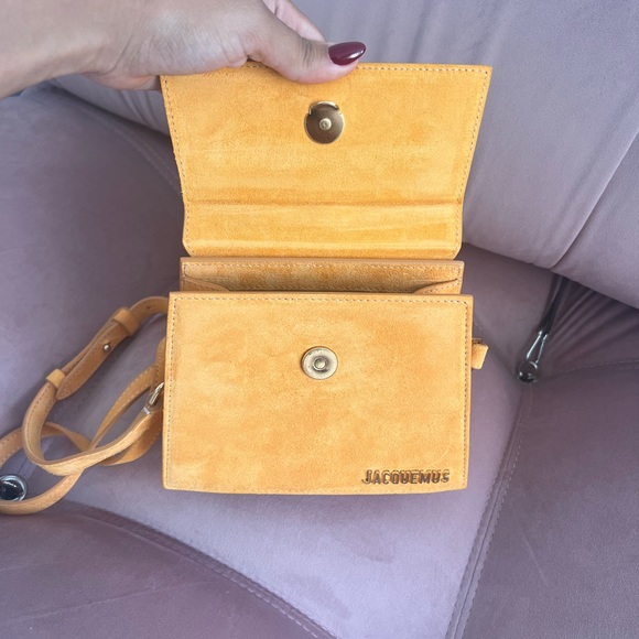 Jacquemus suede orange bag - Picture 4 of 11